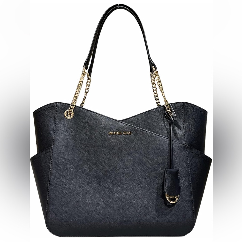 Michael Kors Large X Chain Shoulder Tote Bag